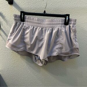Lululemon athletica Light Blue Hotty Hot Shorts Size 14